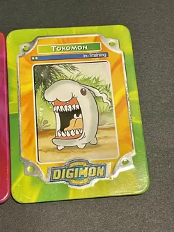 Metal Digimon Vintage 2000 Taco Bell Cards Lot Of 3 - Image 4