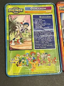 Metal Digimon Vintage 2000 Taco Bell Cards Lot Of 3 - Image 5