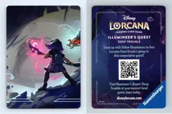 Middle Bottom - Lorcana Ursula's Return 2024 Disney Puzzle Piece TCG Card - Image 1
