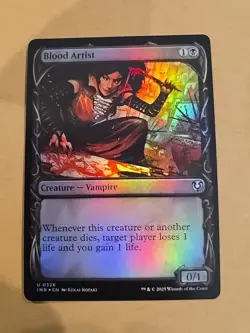 Blood Artist (Showcase) Innistrad Remastered ​​Near Mint Foil - Image 1