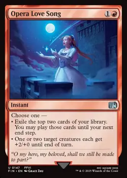 Opera Love Song | #147 | FIN | MTG | Regular | Mint - Image 1