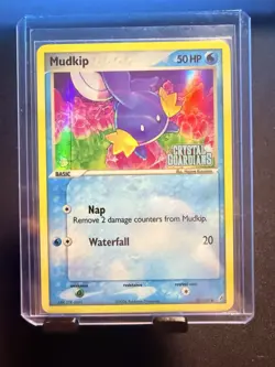Mudkip Crystal Guardians Reverse Holo Stamped 58/100 NM Pokemon TCG - Image 1