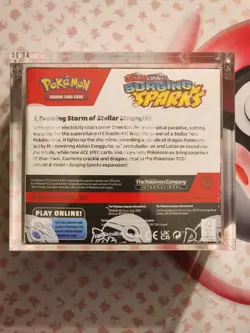 Pokemon Scarlet & Violet Surging Sparks Booster Box - Factory Sealed w/ Acrylic! - Image 3