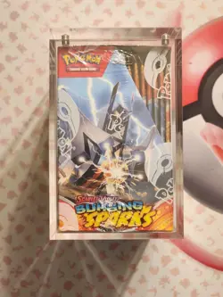 Pokemon Scarlet & Violet Surging Sparks Booster Box - Factory Sealed w/ Acrylic! - Image 4