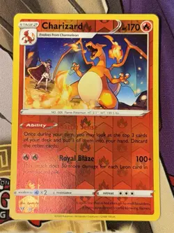 Charizard - Vivid Voltage 025/185 - Pokemon TCG - Reverse Holo - LP - Image 2