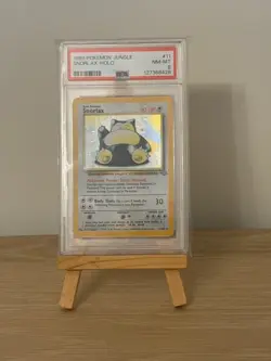 Pokemon Snorlax Holo PSA 8 NM-MT 11/64 Jungle Unlimited 1999 English - Image 1