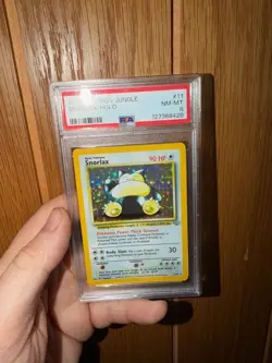 Pokemon Snorlax Holo PSA 8 NM-MT 11/64 Jungle Unlimited 1999 English - Image 3