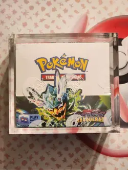 Pokemon Scarlet & Violet TWILIGHT MASQUERADE Booster Box Sealed w Acrylic - Image 1