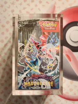 Pokemon Scarlet & Violet TWILIGHT MASQUERADE Booster Box Sealed w Acrylic - Image 2