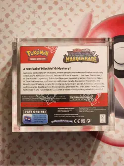 Pokemon Scarlet & Violet TWILIGHT MASQUERADE Booster Box Sealed w Acrylic - Image 3