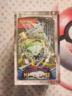 Pokemon Scarlet & Violet TWILIGHT MASQUERADE Booster Box Sealed w Acrylic - Image 4