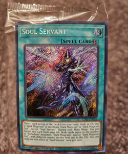 Yu-Gi-Oh! Soul Servant Limited Edition LDS3 EN095 Secret Rare SEALED NM - Image 1