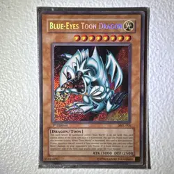 Yu-Gi-Oh! Blue-Eyes Toon Dragon Holo 1st Edition MRL-000 Magic Ruler - Image 1