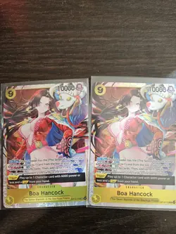 One Piece TCG Boa Hancock OP14-112 Super Rare (SR) x 2 - Image 1
