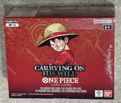One Piece Carrying On His Will OP-13 English Booster Box Factory Sealed - Bandai - Image 1