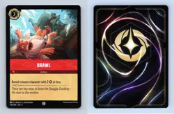 Brawl #130/204 Lorcana Ursula's Return 2024 Disney Common TCG - Image 1