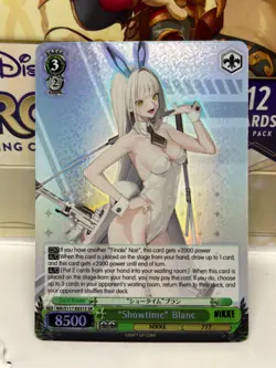 Showtime Blanc NIK/S117-E031 SR English Weiss Schwarz GODDESS OF VICTORY NIKKE - Image 1