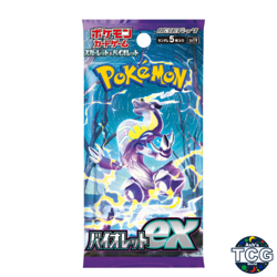 1 Pack Pokemon Card Japanese Scarlet Violet Booster pack Violet ex sv1v Sealed - Image 1