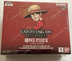 One Piece Card Game Carrying On His Will Booster Box OP13 English Edition Sealed - Image 1