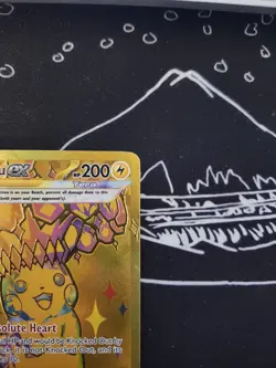 Pokemon Pikachu EX Prismatic Evolutions Gold 179/131 Secret Rare Card - Image 4