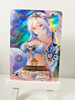 Yowane Haku SR Goddess Story Waifu Anime Trading Card - Image 1