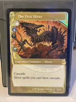 MTG The First Sliver (Future Sight) Secret Lair Drop Foil - Image 1