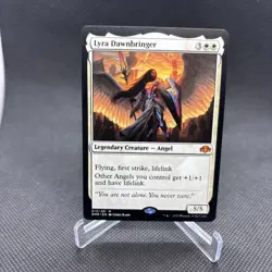 ***LYRA DAWNBRINGER***MTG MAGIC DOMINARIA REMASTERED ANGEL MYTHIC - Image 1