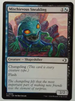 Mischievous Sneakling *PLAYSET* Magic MtG x4 Lorwyn Eclipsed - Image 1