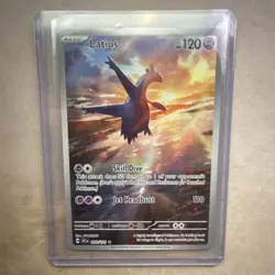 Pokemon Latios 203/191 Sv08: Surging Sparks Holo Illustration Rare 120 HP Card - Image 1