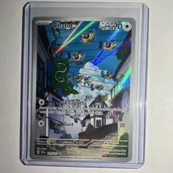 Pokemon Chatot Illustration Rare Full Art Holo SV05: Temporal Forces 181/162 - Image 1