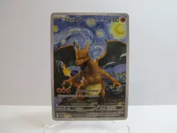 Ristampa Pokemon Charizard Starry Night Van Gogh Beautiful Moon ACG X924 - Image 1