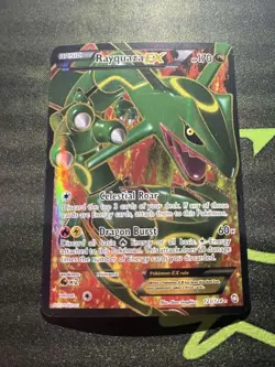 Rayquaza EX 123/124 - Dragons Exalted - Black & White - Pokemon TCG - Excellent - Image 1