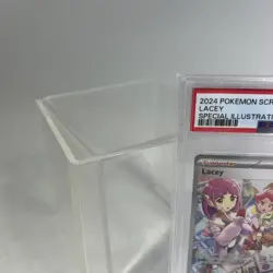 2024 Pokemon SCR En Lacey 172/142 Sv07: Stellar Crown Holo (SIR) PSA 9 Mint #ML - Image 3