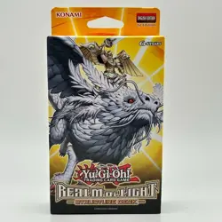 Yugioh Realm Of Light 1st Edition Structure Theme Deck For Card Game CCG TCG - Image 1