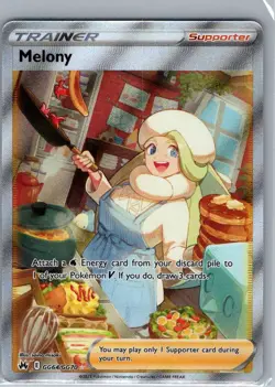Melony GG64/GG70 Crown Zenith: Galarian Gallery - Pokemon Card - NM - Image 1
