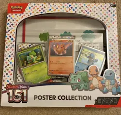 Pokemon Cards Scarlet Violet 151 Poster Collection NEW! - Image 1