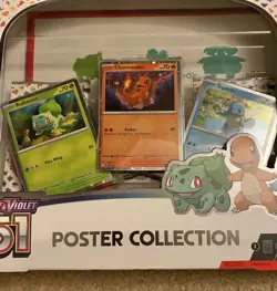 Pokemon Cards Scarlet Violet 151 Poster Collection NEW! - Image 4