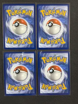 Pokemon Cards x4 Team Rocket's Moltres Mewtwo Nidoking Destined Rivals #031 #081 - Image 2
