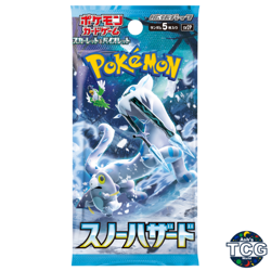 1 Pack Pokemon Card Japanese Scarlet Violet Booster pack Snow Hazard sv2P Sealed - Image 1