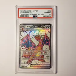 Graded Pokemon Card ENG Charizard ex 056 Sv: Scarlet & Violet Promo Holo PSA 10 - Image 2