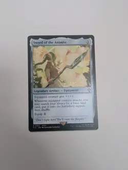 MTG - Sword of the Animist - Commander: Final Fantasy NM/M Condition - Image 1