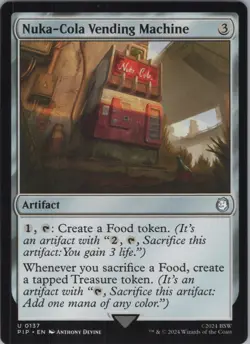 MTG Normal Nuka-Cola Vending Machine U Universes Beyond: Fallout 137 NM - Image 1