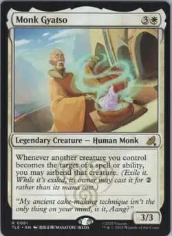 MTG Normal Monk Gyatso R Avatar: The Last Airbender: Eternal-Legal 81 NM - Image 1