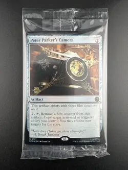 MTG Foil Peter Parker's Camera R Prerelease Cards 171 NM - Image 1