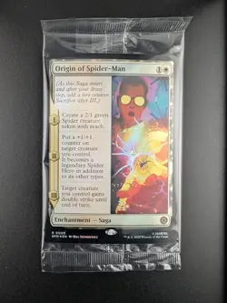 MTG Foil Origin of Spider-Man R Prerelease Cards 9 NM - Image 1