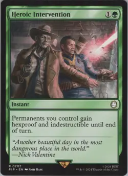 MTG Normal Heroic Intervention R Universes Beyond: Fallout 202 NM - Image 1