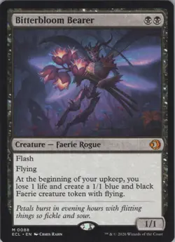 MTG Normal Bitterbloom Bearer M Lorwyn Eclipsed 88 NM - Image 1