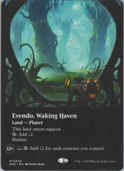 MTG (Regular) Evendo, Waking Haven (Borderless) M Edge of Eternities 279 NM - Image 1