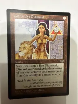Wizards of the Coast Lion's Eye Diamond Mirage Artifact Rare Regular English MTG - Image 2