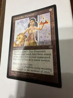 Wizards of the Coast Lion's Eye Diamond Mirage Artifact Rare Regular English MTG - Image 3